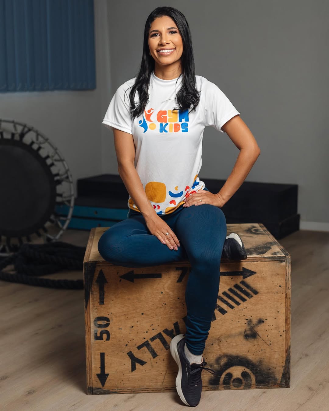 Mah Andrade, Personal Trainer responsável pela Gym Kids